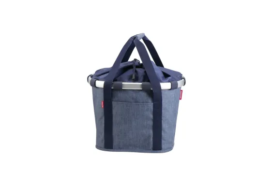 PANIER AVANT Bikebasket Twist Bleu (avec fixation)