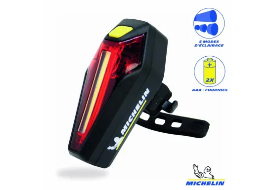 Eclairage arrière vélo (Michelin)